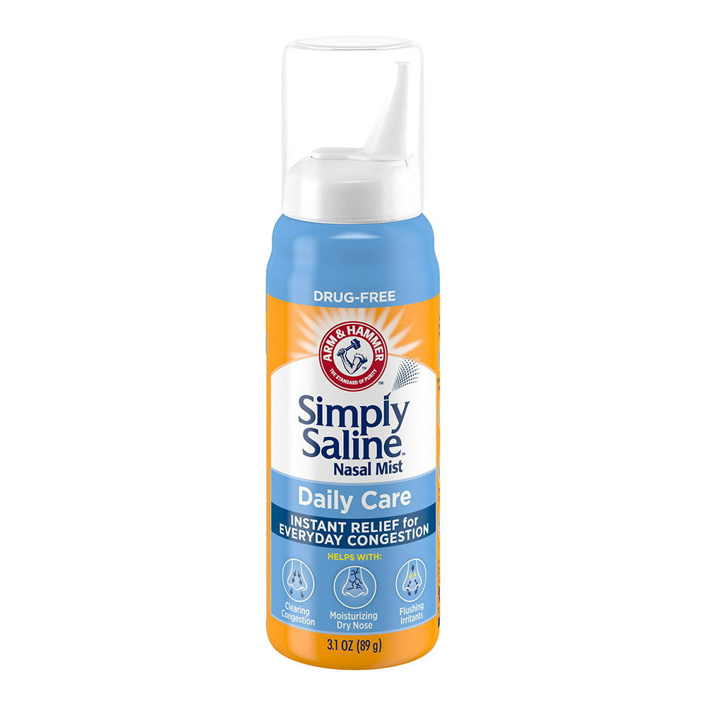 Simply Saline Sterile Nasal Mist, Super Size, 3 Oz